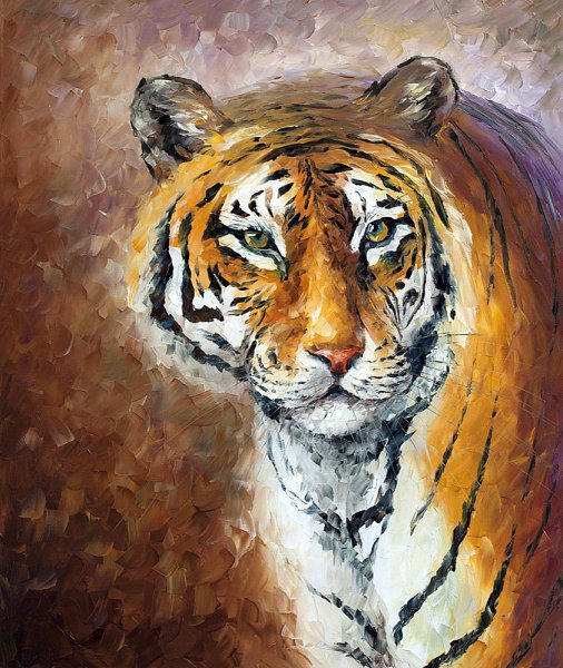 Леонид Афремов тигр