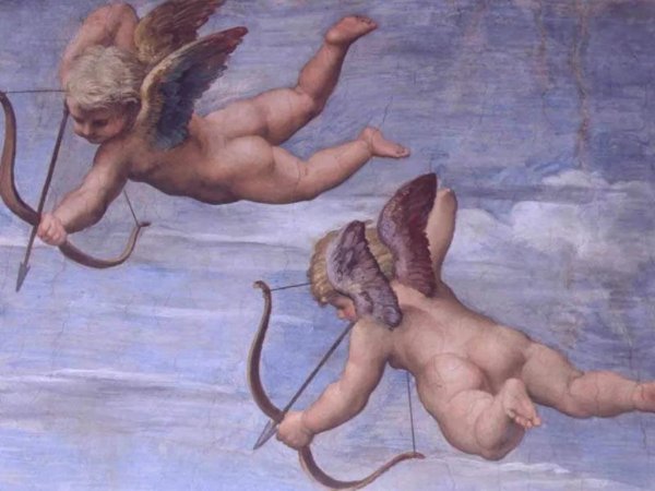 Купидоны живопись