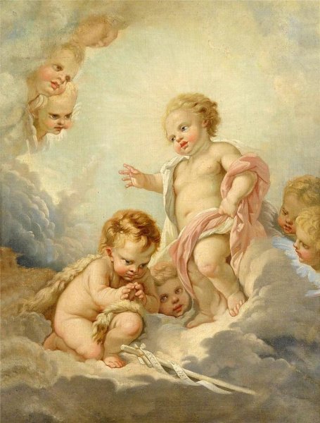 Купидон Бог любви древней Греции