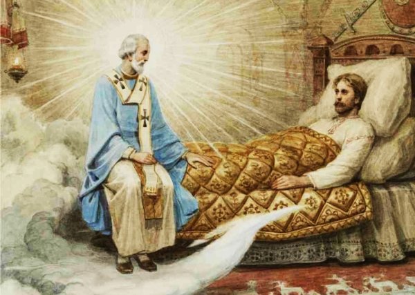 Николай Мирликийский живопись