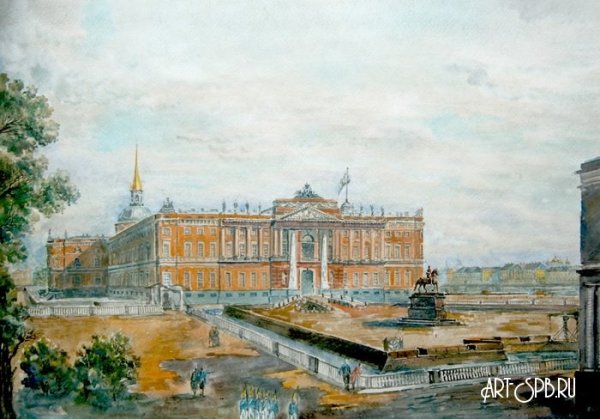 Фёдор Яковлевич Алексеев Михайловский замок