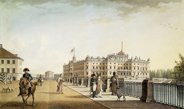 Михайловский замок Санкт-Петербург 1801 года