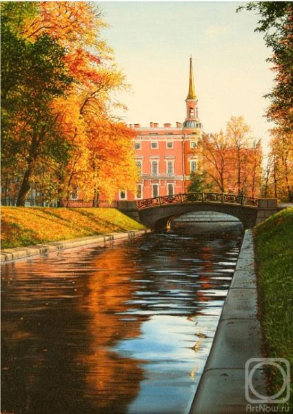 Лебяжья канавка Михайловский замок