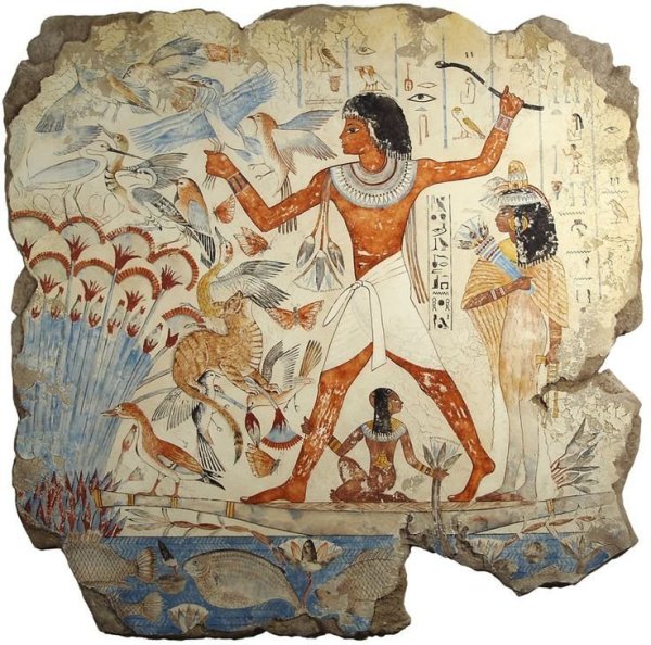 Фрески древнего Египта Гробница Нефертари