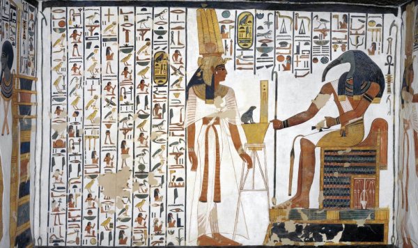 Позднее царство древнего Египта живопись