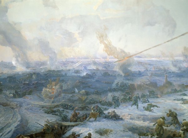 Диарама "Сталинградская битва".