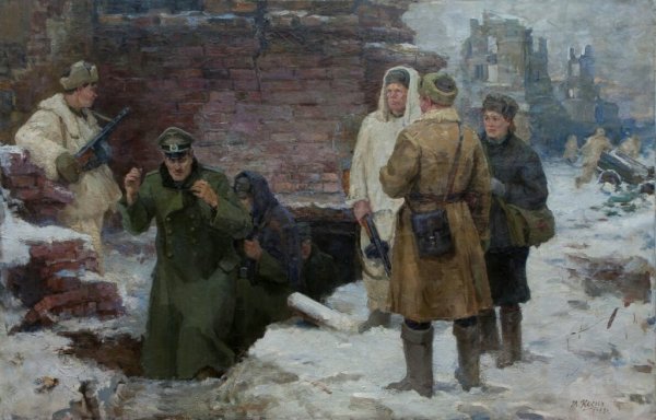 Финогенов художник Сталинградская битва