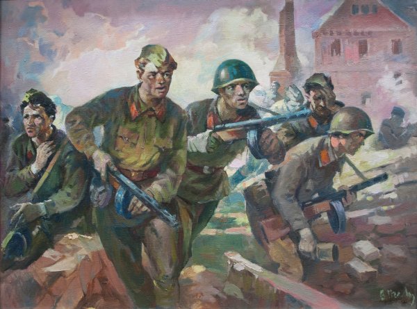 «Великая Отечественная война» (1942) Журавлев картина