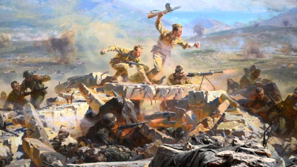 Диорама штурм сапун-горы Севастополь