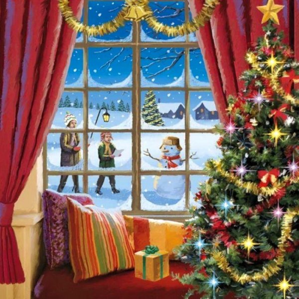 Рождественское окно