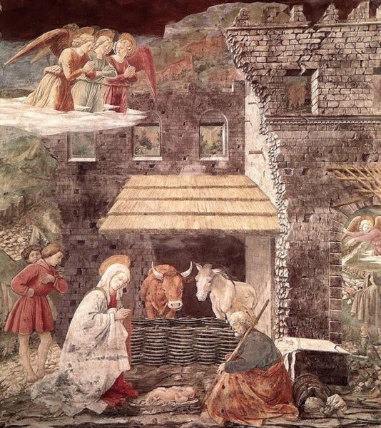 Фра Филиппо Липпи (1406-1469). "Рождество Христово"