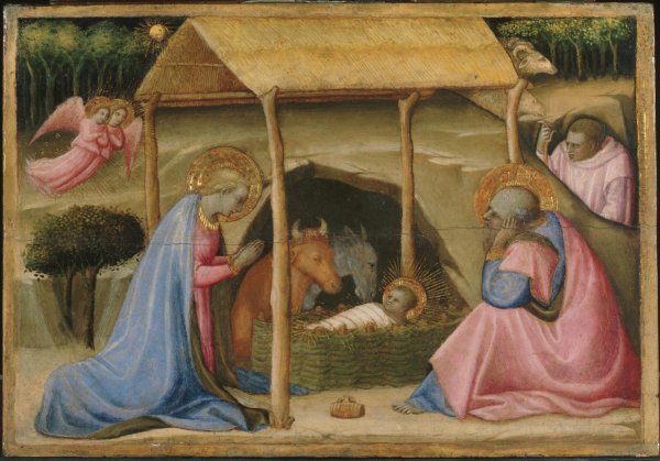 Джотто, Рождество Христово. Рождение Иисуса
