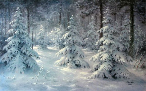 Эдвард Бялек художник картины