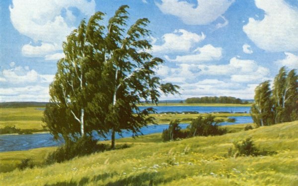 Пейзажи Бориса Щербакова