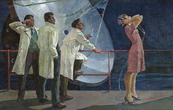 Александр Дейнека Покорители космоса 1961