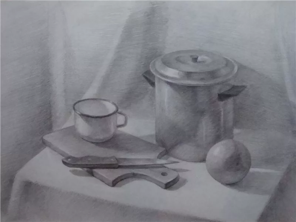 Академический рисунок натюрморт в ДХШ