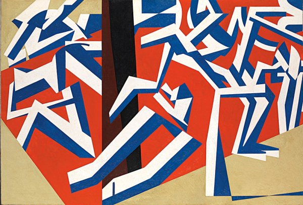 Дэвид Бомберг. Грязевая ванна. 1914