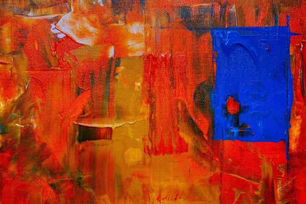 Оранжевый цвет в живописи