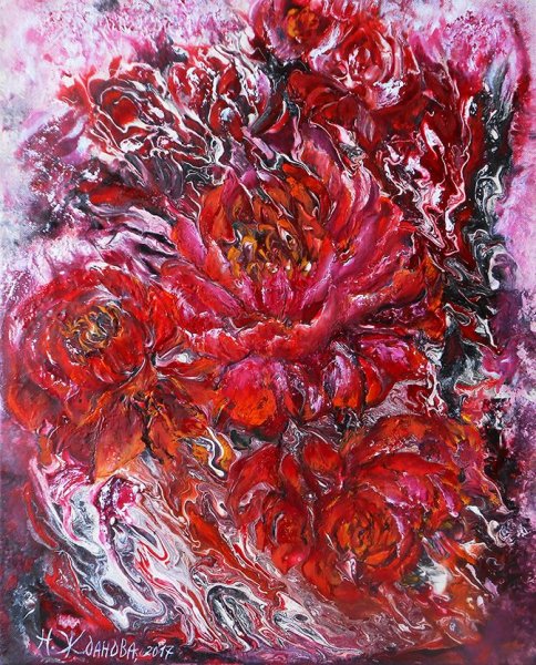 Турунов художник пионы