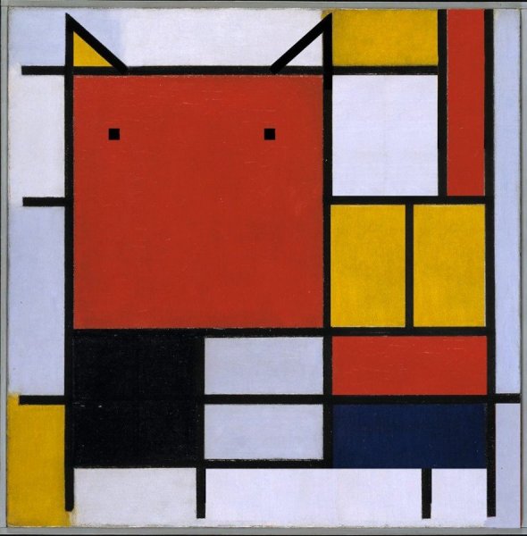 Пит Мондриан известные картины