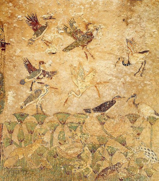 Фрески гробницы Нахта