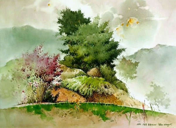 Акварели--Sung ki Jeon