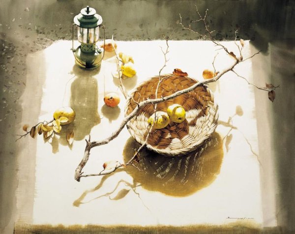 Корейские художники акварелисты