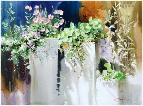 Корейская живопись Джон Ким