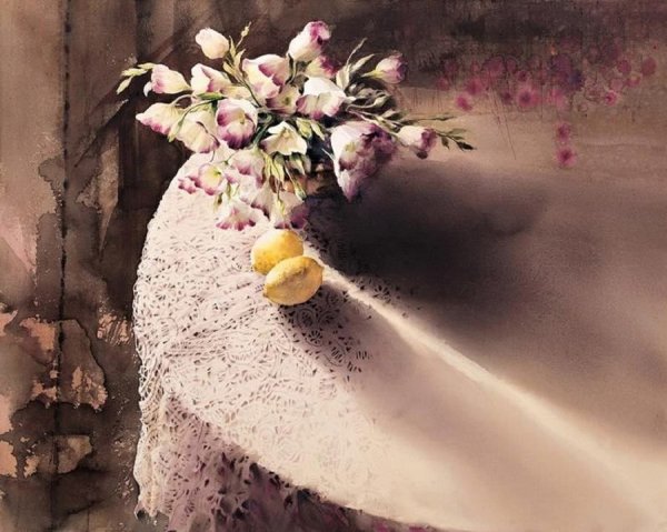 Шин Чен сик акварель