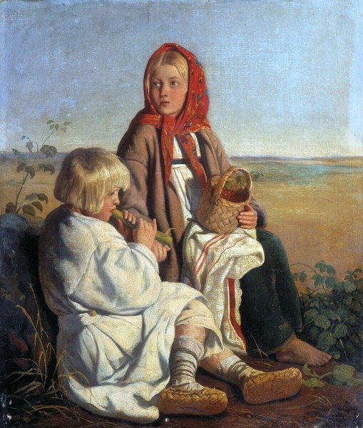 А Г Венецианов крестьянские дети в поле