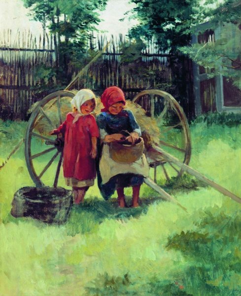 Николай Петрович Богданов-Бельский зима