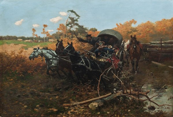 Художник Йозеф Брандт