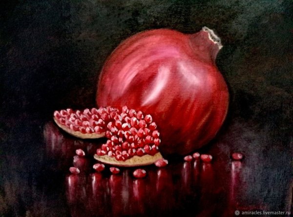 Гранат живопись