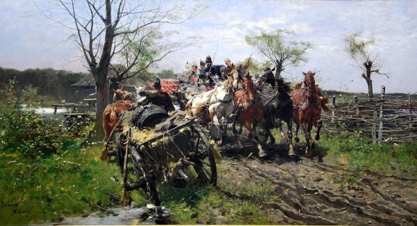 Художник Йозеф Брандт