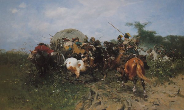 Юзеф Брандт поход лисовчиков