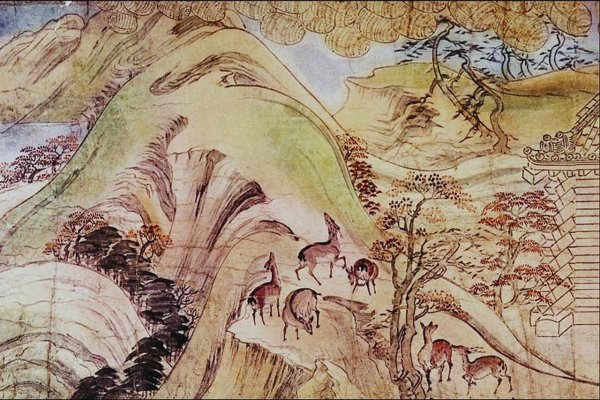 Японская Буддийская живопись