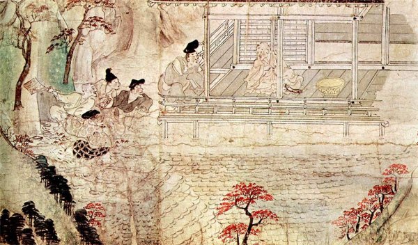 Период Хэйан эмакимоно Япония