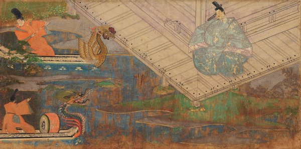 Эмакимоно периода Хэйан