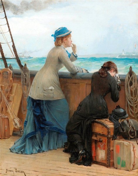 Американский художник Henry Bacon (1839-1912)