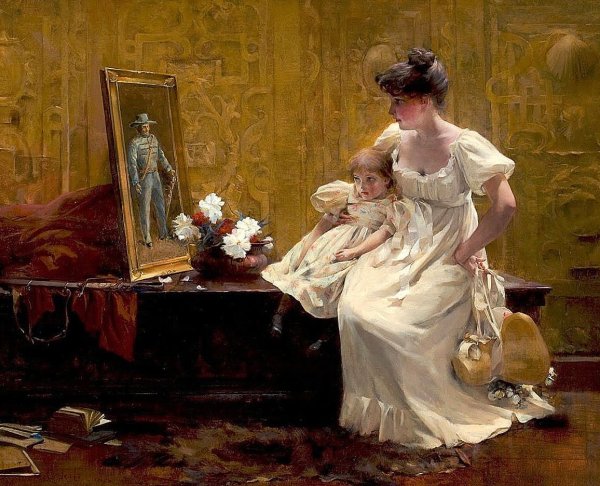 Американский художник Francis Coates Jones 1857-1932