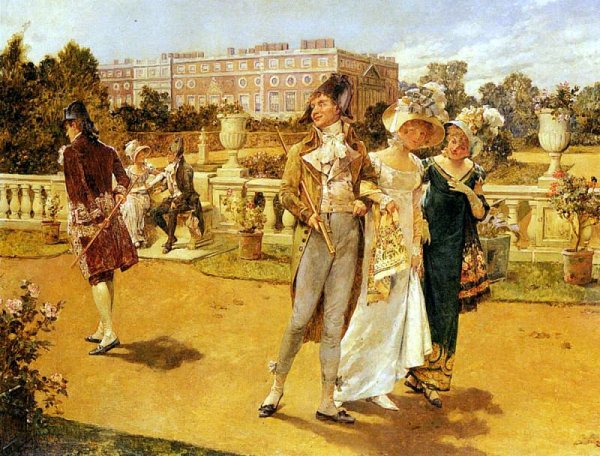 Художник Henry Gillard Glindoni