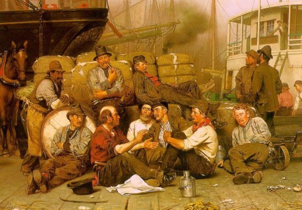 Американская жанровая живопись 19 века