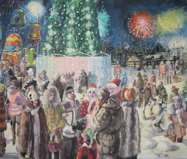 Художник Ruane Manning Рождество