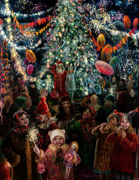 Новогодний пейзаж