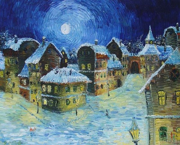 Зимние пейзажи Виктор Захарович Цыганов