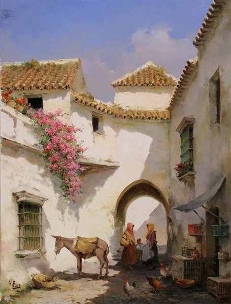 Испанский художник Рикардо Санц