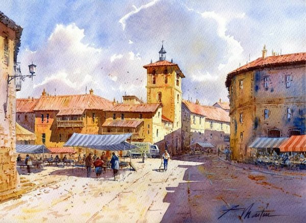 Картины маслом Испания