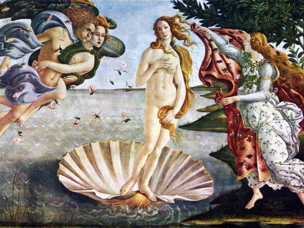 Боттичелли рождение Венеры