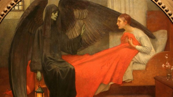 Смерть картины известных художников