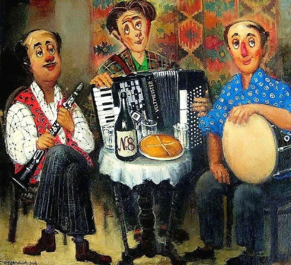 Картины грузинского художника Ладо Тевдорадзе